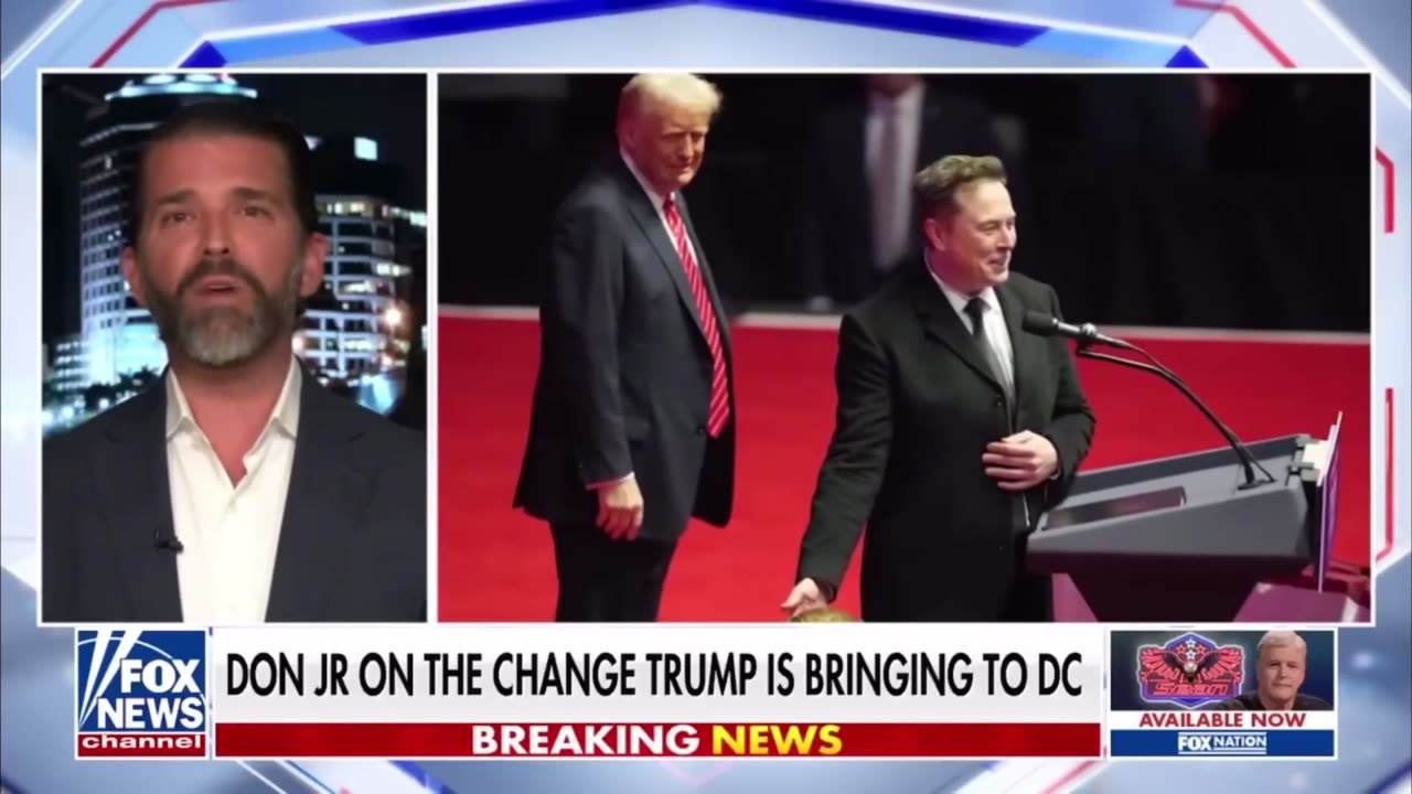DON JR: "DOGE has uncovered $100 billion in waste."