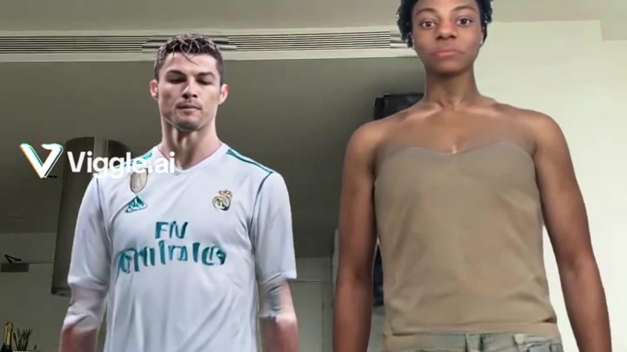 Ronaldo and speed dancing video