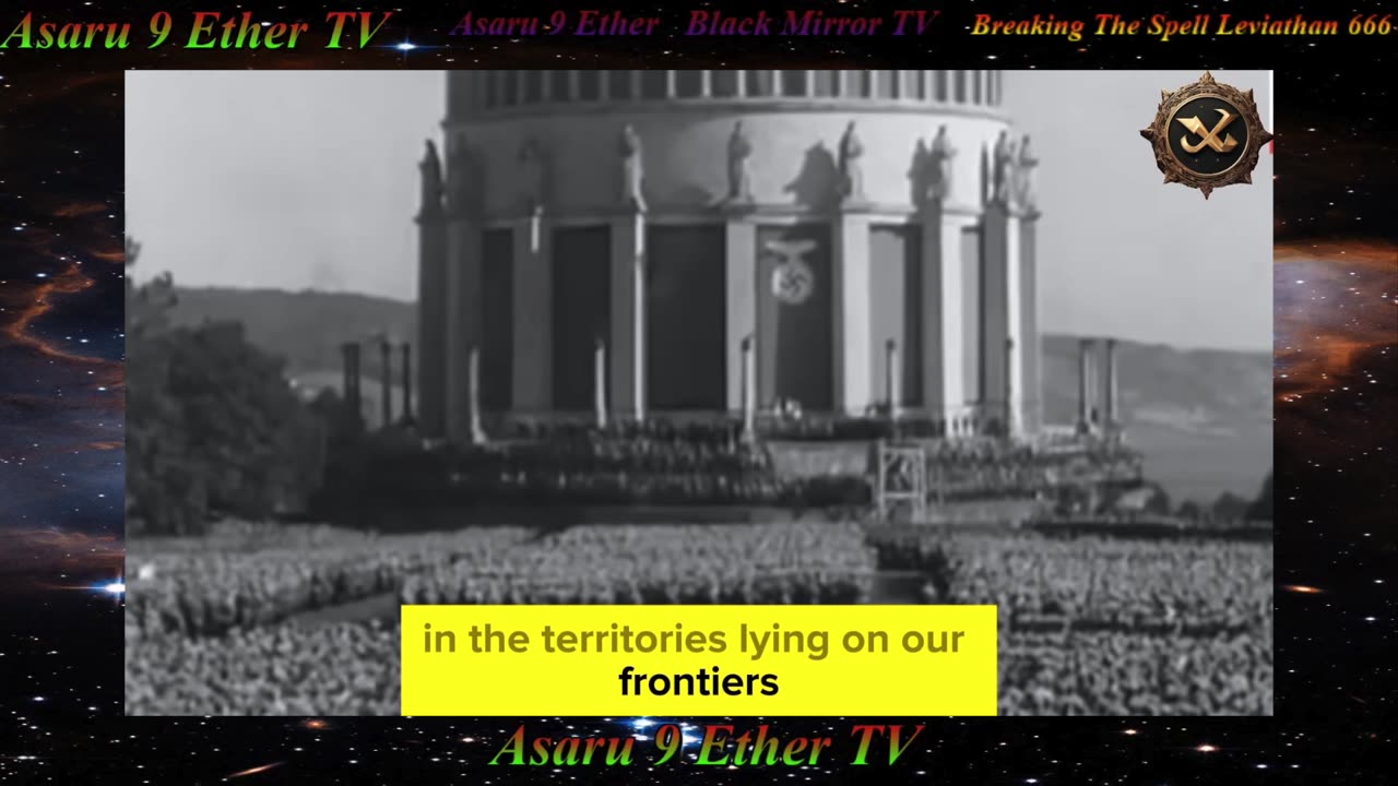 A9E Hitler Speech About The Jewww N.W.O " English Audio Translation " Odd Fellowship illuminati