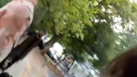 Isamist chases and harasses two German girls