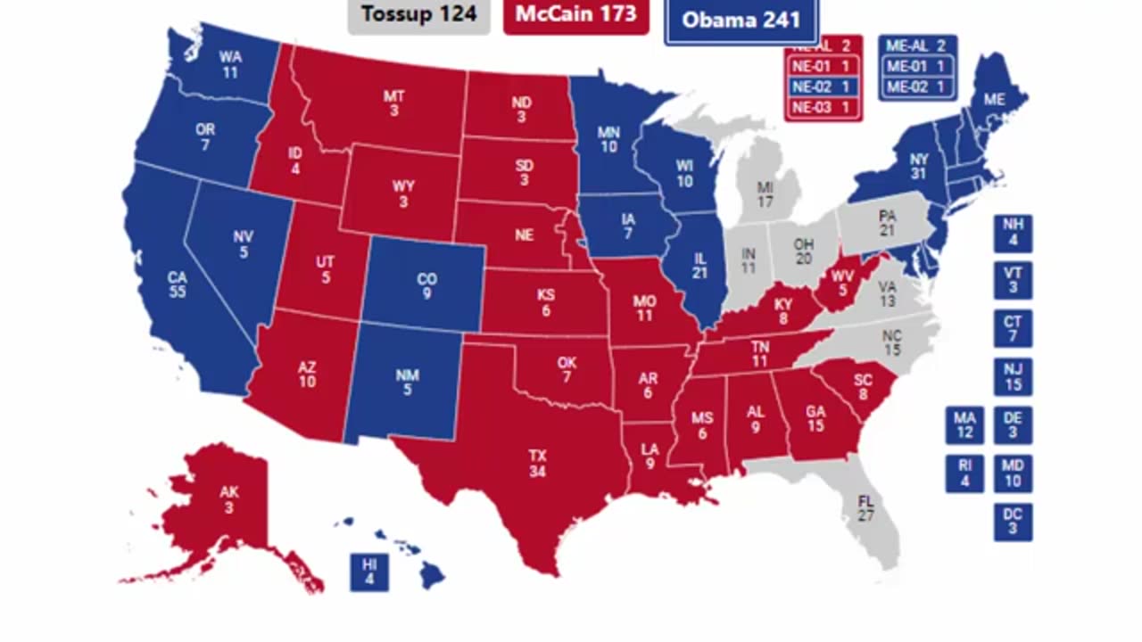 2008 Election If Recession Didn't Happen