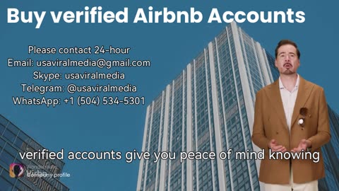 Buy verified Airbnb Accounts