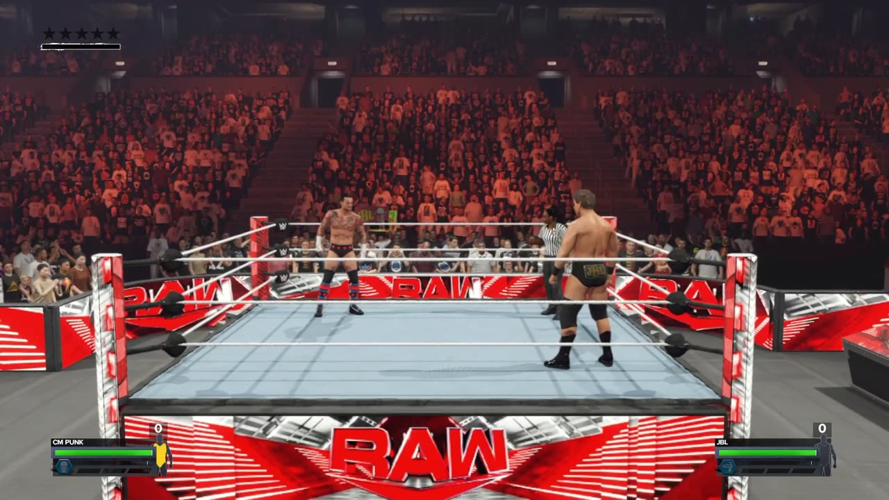 CM Punk VS JBL at Raw Season 1 Episode 23