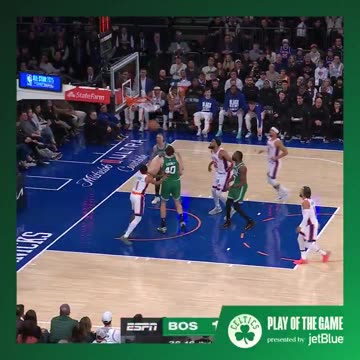 Boston Celtics - Double P for a big three 👌🏻 Payton with audacity for tonight's