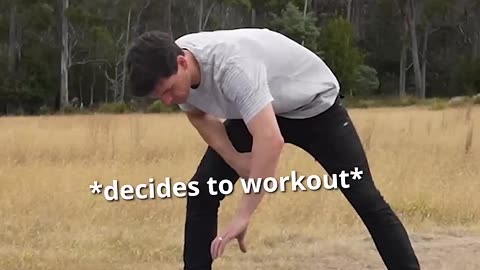 How different animals Exercise if they were people