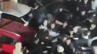 Arabs in East Jerusalem are fighting each other to celebrate the third night of