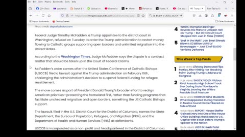 BREAKING NEWS: Catholic Charities Reported to DOJ for Alleged Trafficking of Illegals Under