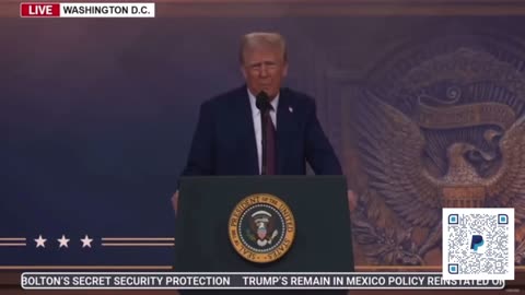 President Trump Torches Globalist at WEF 2025