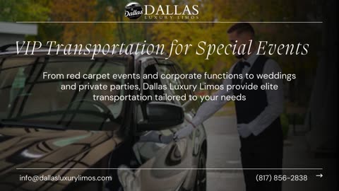 Why Dallas Luxury Limos Are the Ultimate Choice for VIP Travel