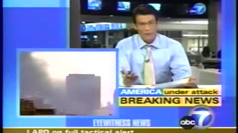 911 Rare KABC Los Angeles ABC7 News Afternoon Coverage Part 9