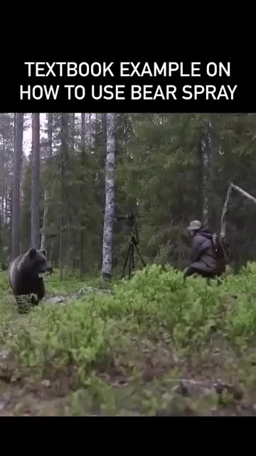 Show no fear! Here’s a guide on how to use bear spray effectively_