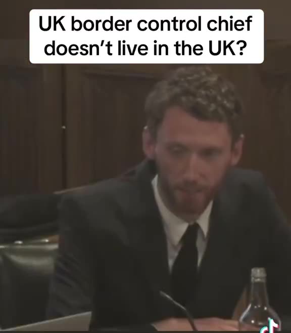 Our UK Border force chief doesn’t even live in Britain...