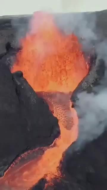 The Etna volcano, located in the country of Italy