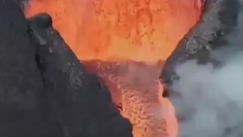 The Etna volcano, located in the country of Italy