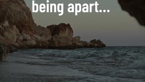 Love isn’t about never being apart…