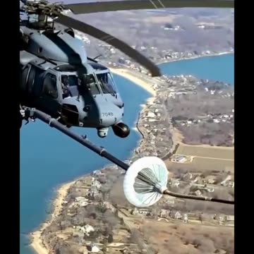 Watch How Helicopter Inflight Refueling #Flying #Aviation #AeroArduino