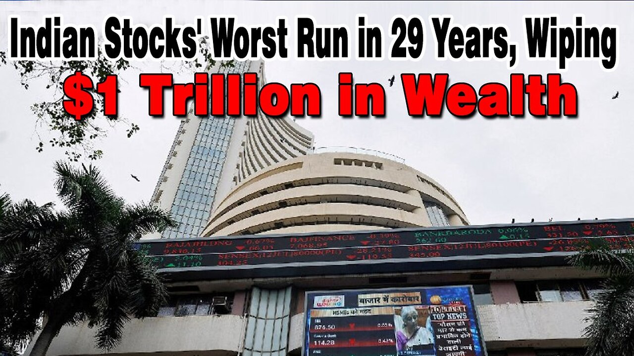 LIVE: 03-03-25 | INDIAN STOCKS WORST RUN IN 29 YEARS, WIPING $1 TRILLION IN WEALTH | CURRENT AFFAIRS