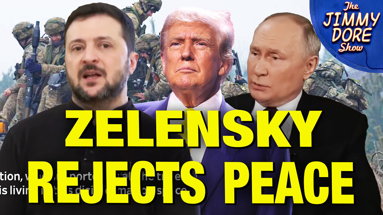 I Will Not Accept Their Peace Deal!” – Zelensky (03:34)