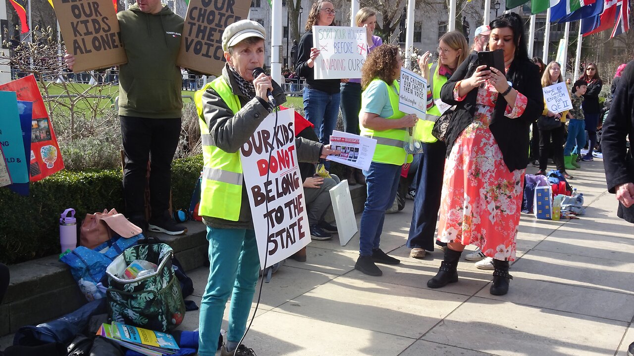 London Protests 8th March 2025 - Part 1: Opposing the Children's Wellbeing and Schools Bill