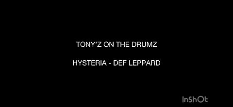 TONY’Z ON THE DRUMZ - HYSTERIA (DEF LEPPARD)