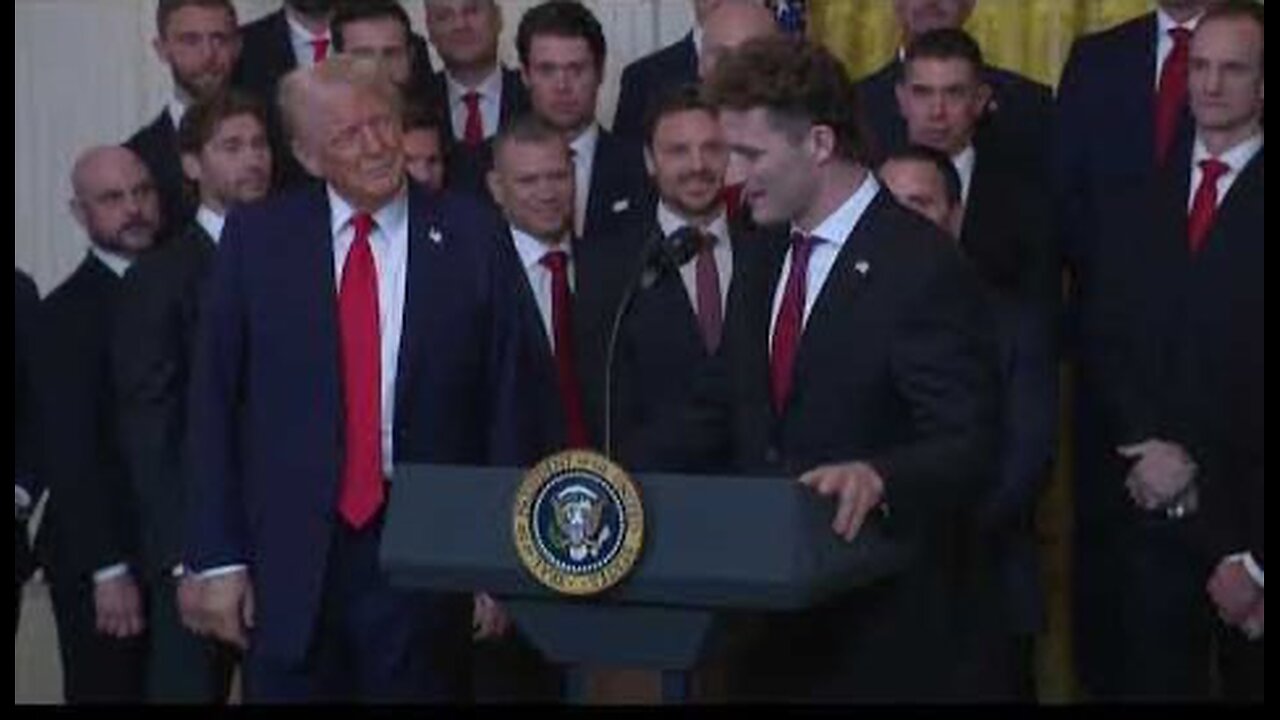 President Trump Hosts the Florida Panthers