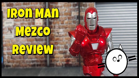 Mezco Iron Man (Silver Centurion) 1:12 scale Review