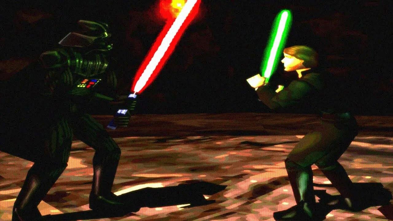 introducing my friend to the most frustrating Star Wars game ever made