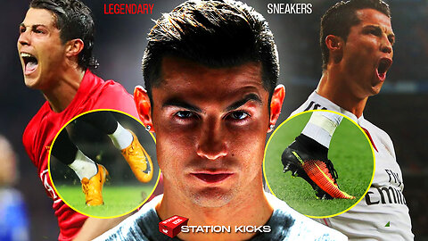 CRISTIANO RONALDO AND HIS 10 BOOTS THAT MADE HISTORY!