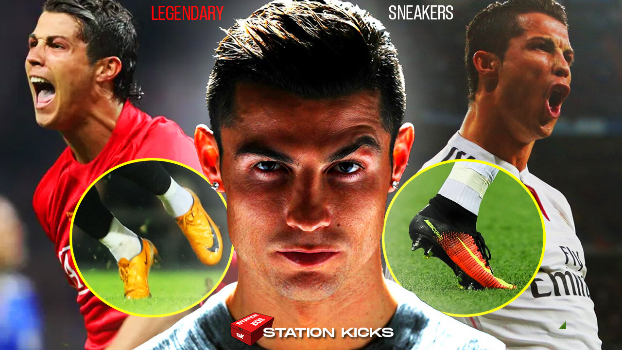 CRISTIANO RONALDO AND HIS 10 BOOTS THAT MADE HISTORY!