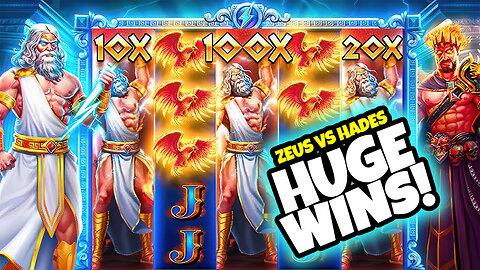 Zeus vs Hades ⚡ OMG Huge Wins!