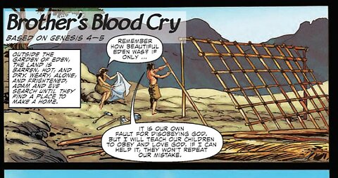 Bible Comics A Brothers blood cry Cain Sins and Abel dies #comics #action