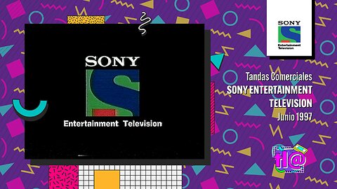 Tandas Comerciales Sony Entertainment Television Latinoamérica (Junio 1997)