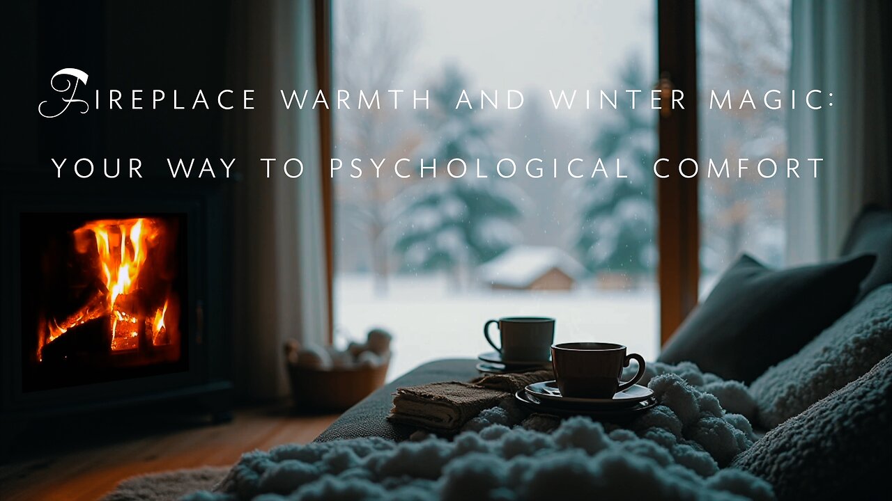 Fireplace warmth and winter magic: your way to psychological comfort