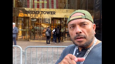 I stopped by the Flagship Store of Trump Tower