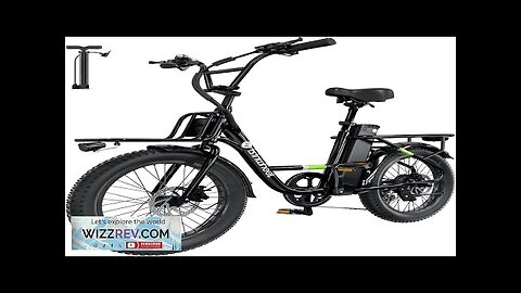 isinwheel U7 Electric Bike for Adults 20 mph Cargo Ebike 1000W Peak Review