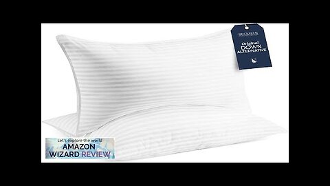 Beckham Hotel Collection Bed Pillows Standard / Queen Size Set of 2 Review