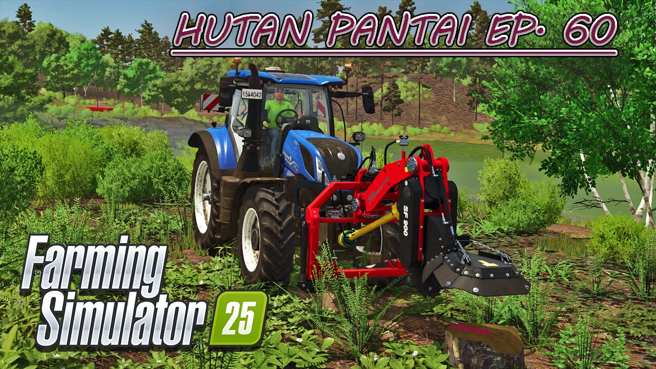 Selling Soybeans. Spraying Herbicide. Stump Removal. | HUTAN PANTAI EP. 60 | Farming Simulator 25