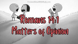 Who Are the Weak in Faith in Romans 14:1?