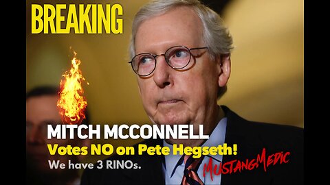 #Breaking News Mitch McConnell. RINO