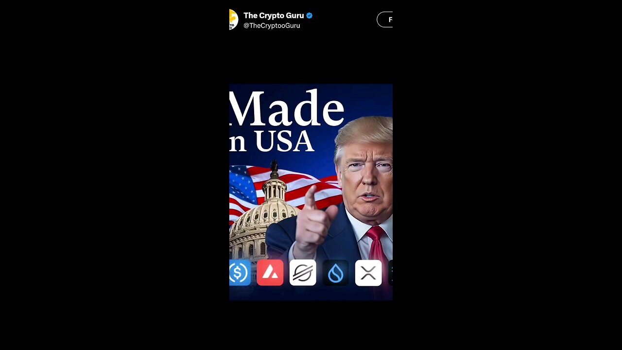 Crypto made in USA Categories added after Trump Inauguration #crypto
