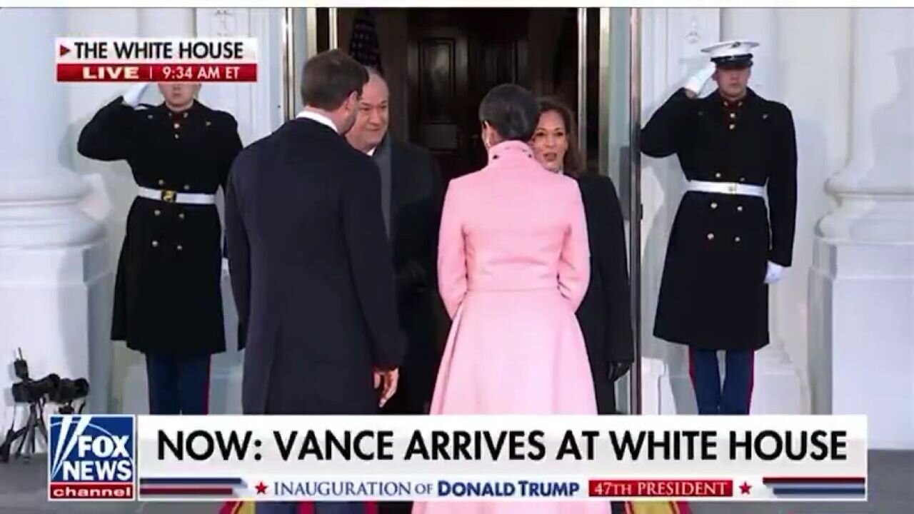 Aww, WASSAMATTA Kammy? Watch Kamala's Face As VP JD Vance And Second Lady Arrive At WH For Tea