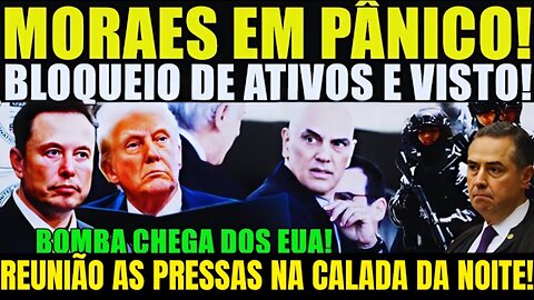 URGENTE! REUNIÃO AS PRESSAS NO PLANALTO!! BARROSO SOLTA BOMBA!! MORAES ABANDONADO!