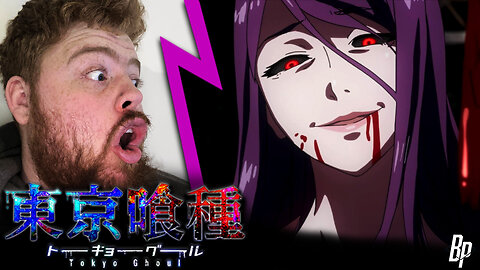 IT'S MY FIRST TIME WATCHING ANIME! | Lucky Reacts: Tokyo Ghoul Episode 1