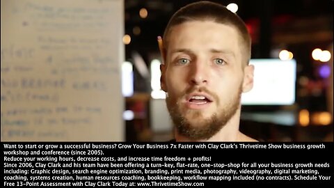 Clay Clark Client Testimonials | "I Am From Milwaukee Wisconsin. I Have a Construction & Remodeling Business. I Learned About How to Be Clear About My Goals. It's Edutainment. Clay's Format Is So Friendly & Funny!"