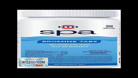 HTH Spa 86108 Bromine Tabs Chemical Sanitizer for Spas & Hot Tubs Review