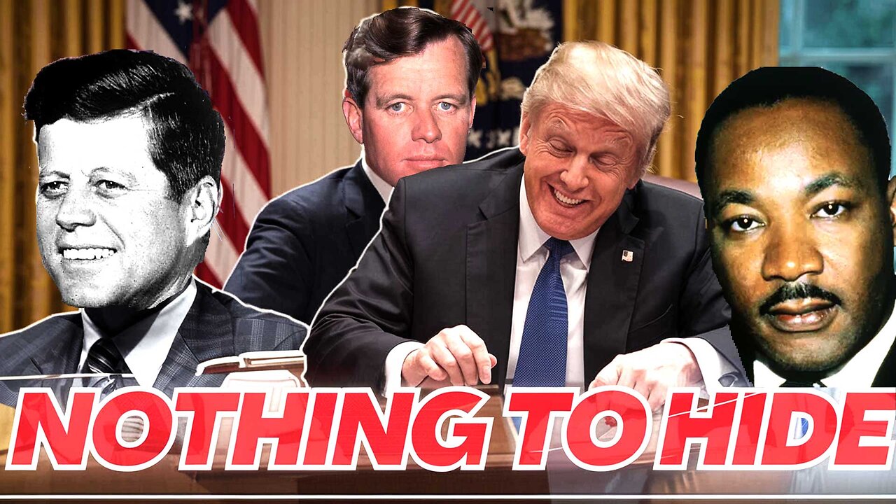 Trump's Declassification of JFK, RFK & MLK Secret Files and the Deep State