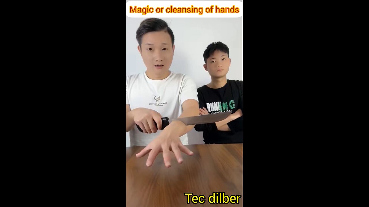 Magic or cleansing of hands