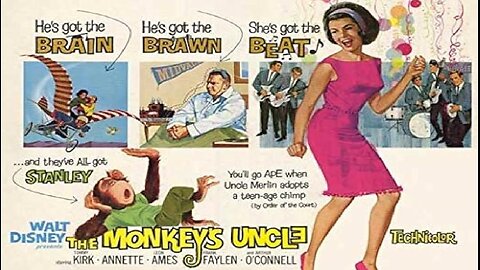 THE MONKEY'S UNCLE 1966 Classic Science-Fiction Fantasy Comedy FULL MOVIE in HD