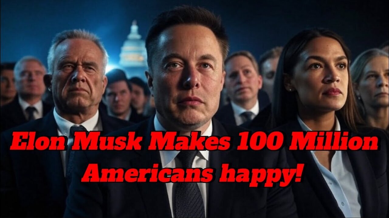 🔥Elon Musk JUST WALKED OUT of the White House to ANNOUNCE THIS...