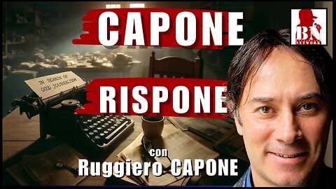 CAPONE RISPONDE IL PUNT🔴 DI VISTA di Ruggiero CAPONE